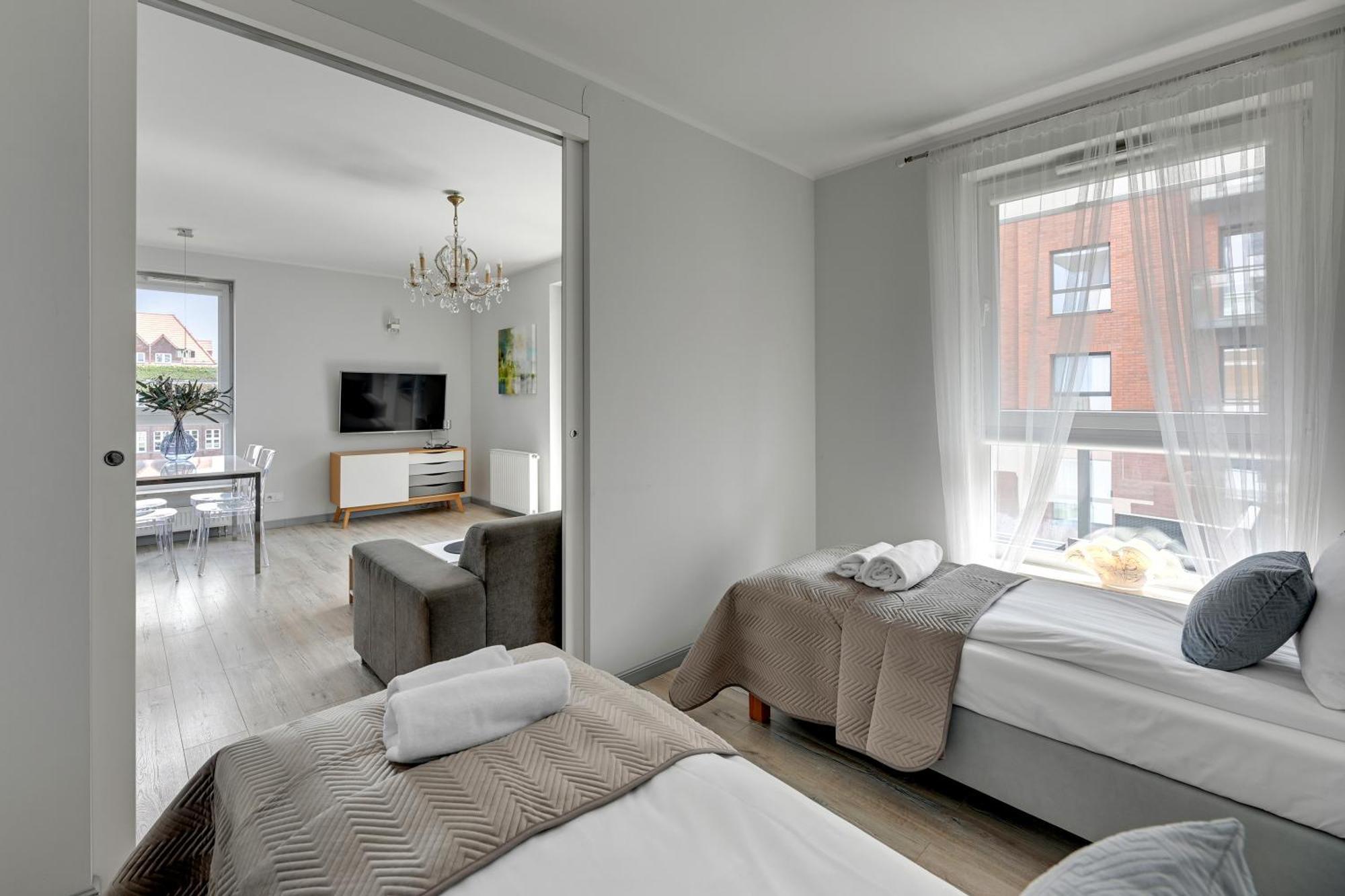 Bastion Walowa City Center & Parking By Downtown Apartments Gdansk Bagian luar foto